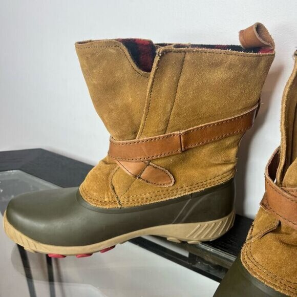 Cougar Originals Women’s Size 10 Maple Sugar Winter Boots Oak Suede Shearling - Picture 4 of 11